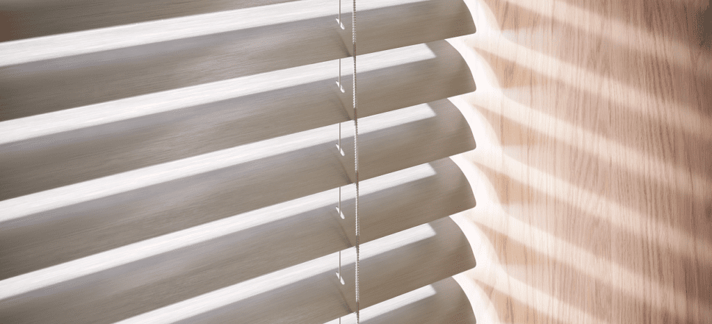 Metal metallic blinds by Hunter Douglas