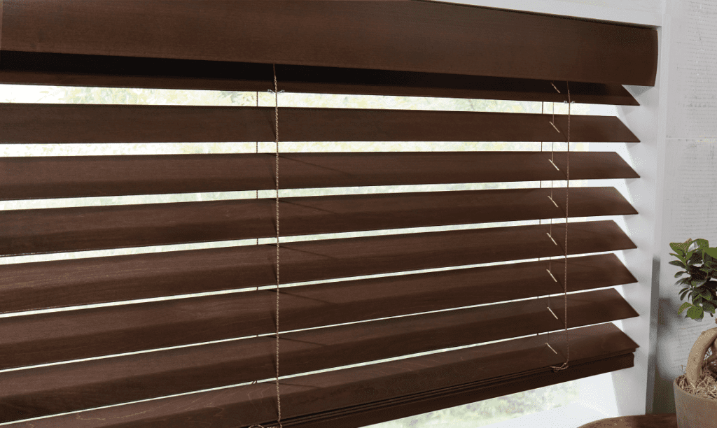 Wood blinds by hunter douglas