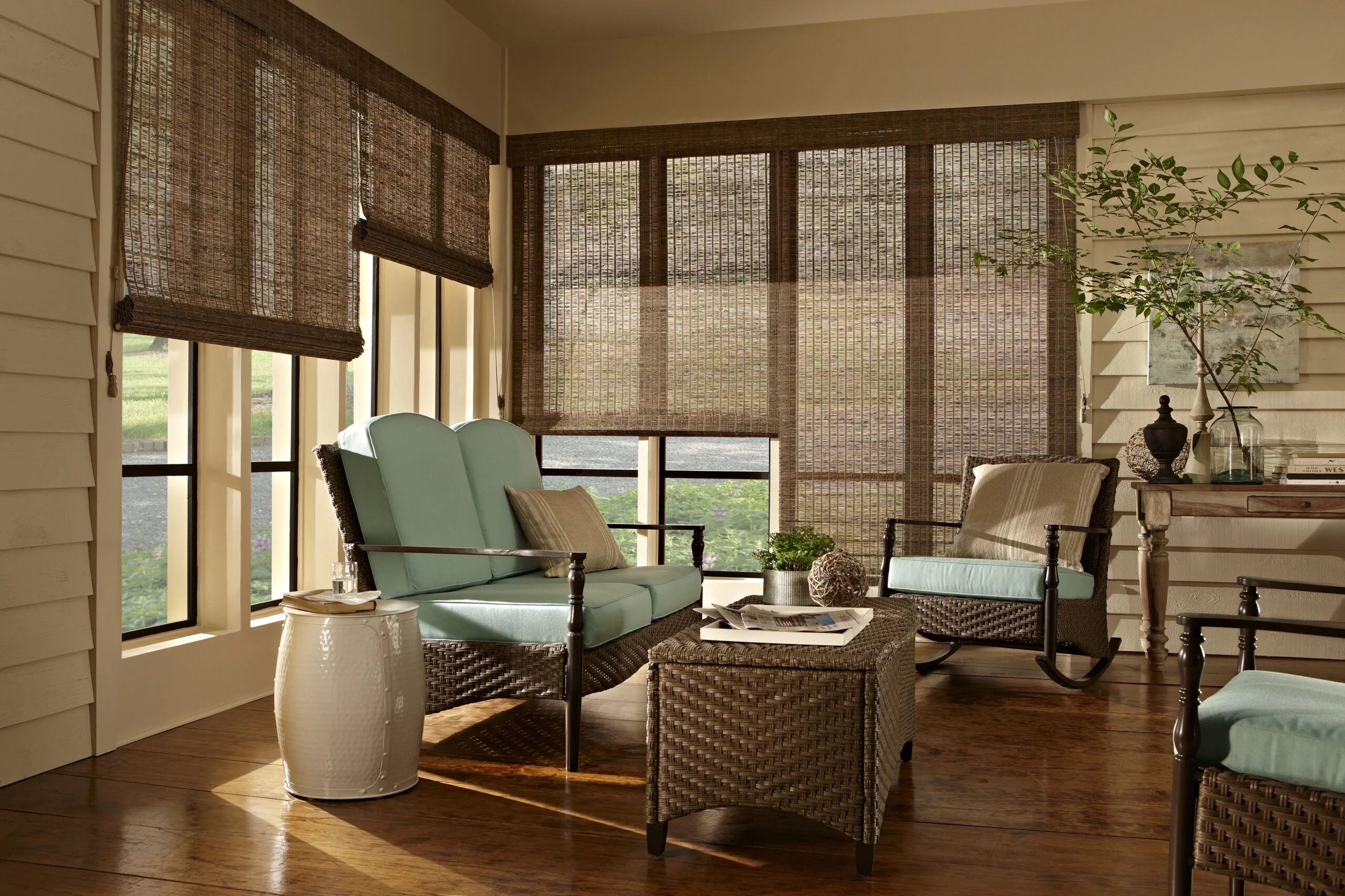 Bamboo Blinds or Woven Wood Shades